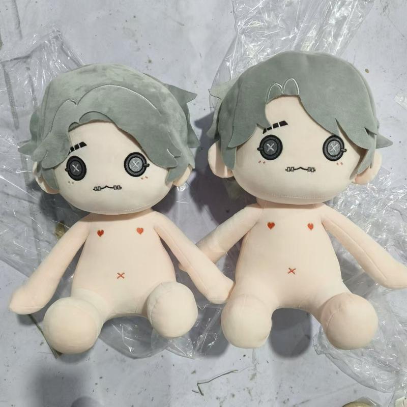 40CM Game Identity V Plush Toys Cosplay Ithaqua Handsome Ear Plushie Doll Dress Up Stuffed Pillow Anime Mascot Christmas Gift