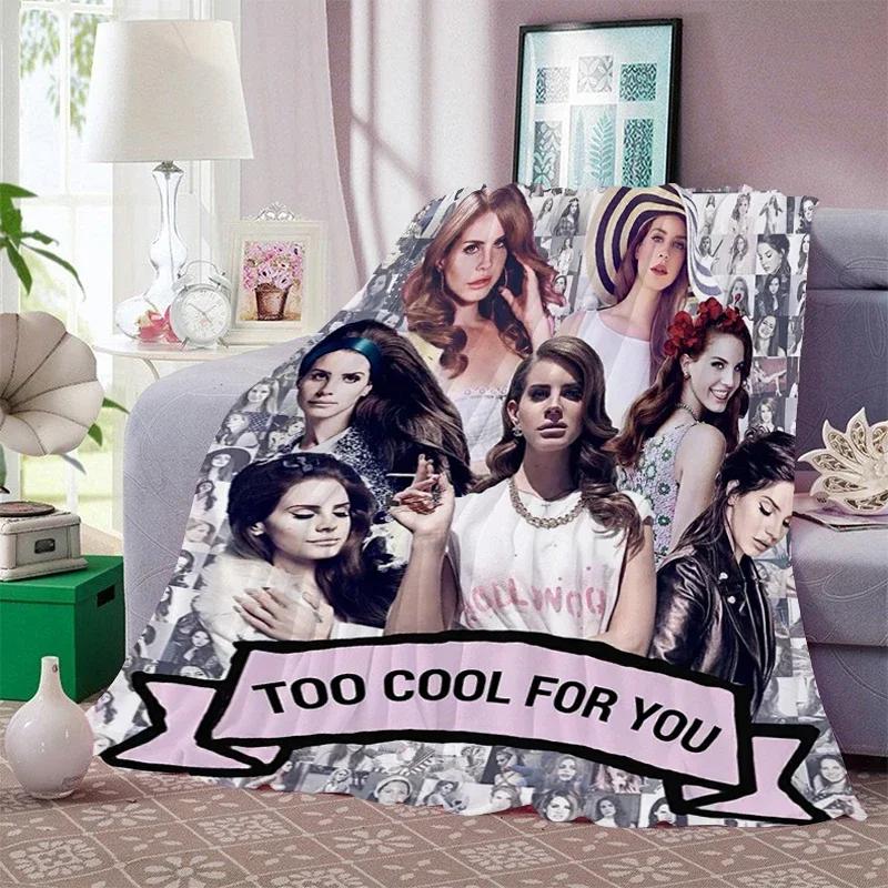 Digital Print Bed Blanket Sofa Winter Warm A-Lana Del A-Reys Fleece Camping Nap Fluffy Soft Blanket Microfiber Bedding King Size