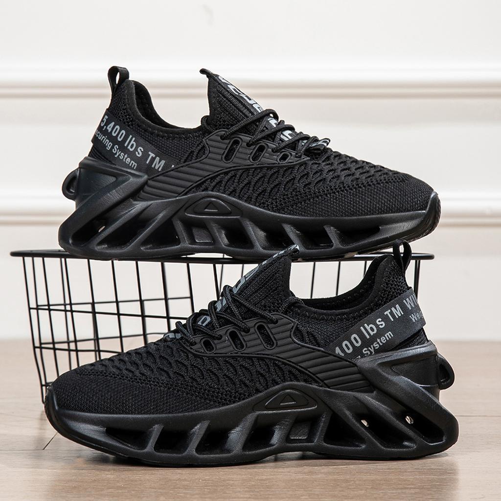 Damen Laufschuhe Atmungsaktive Outdoor Freizeit Walking Schuhe für Damen Dicke Sohlen Mode Leichter Sneaker