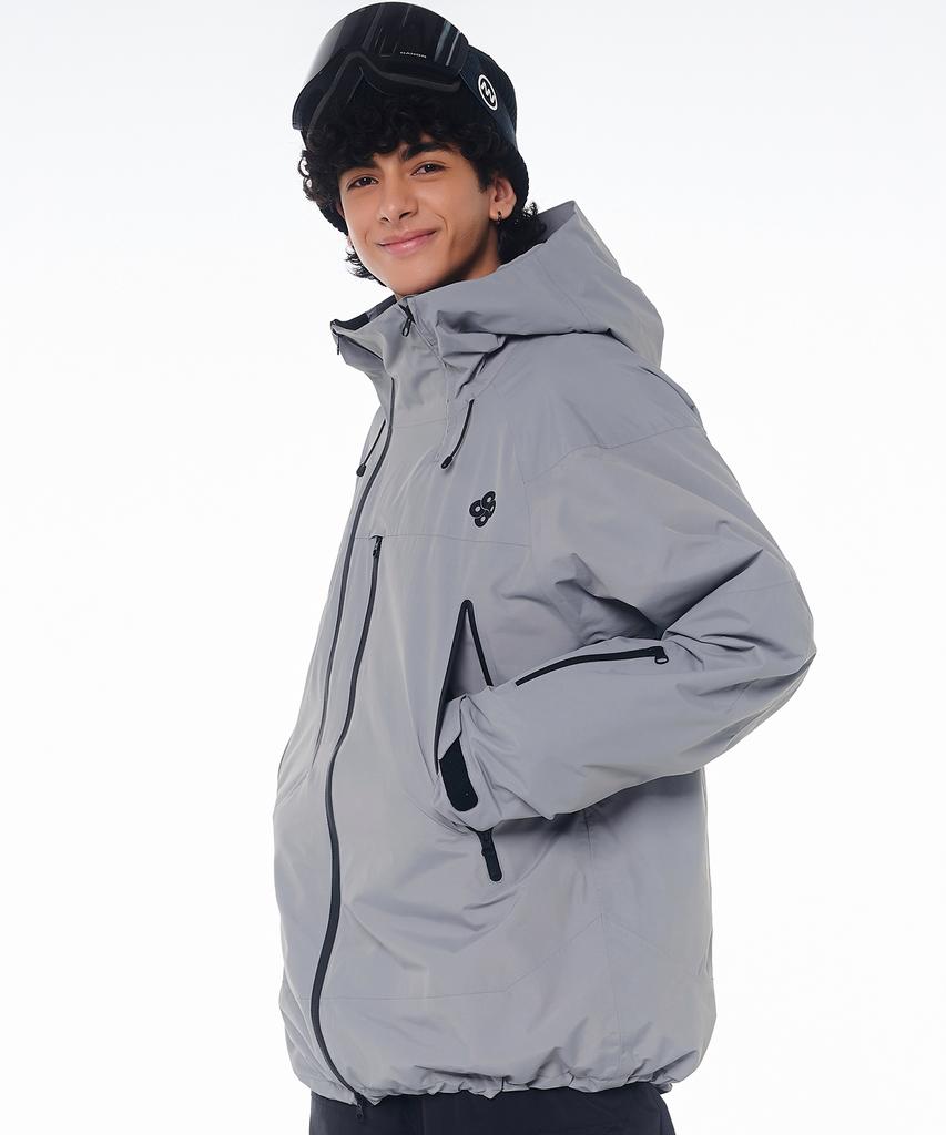 Doll Outerwear 2425 Ricca Snowboard Anorak Jacket Grey Unisex