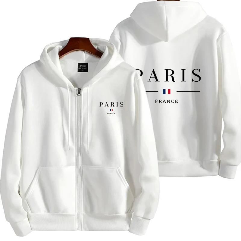 Hot Sales Men's Cardigan Hoodies Printing Fashion Zipper Tops Outerwear  Versatile Casual Street Mens Sweatshirt Daily Clothing