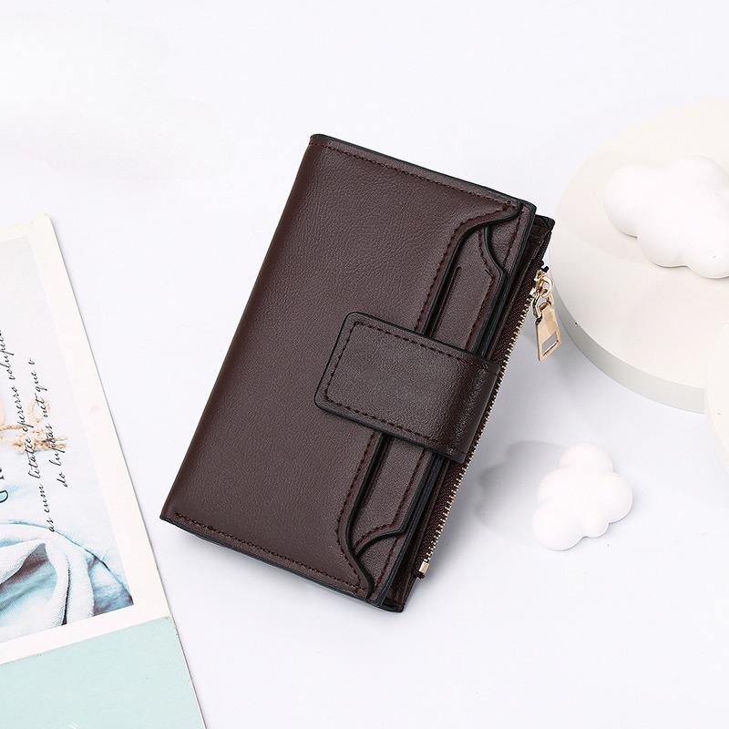 Women Long Wallet PU Leather Large Capacity Multi Card Holder Zipper Clutch Purse Coin Pocket Phone Wallet