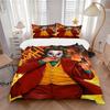 Joker Fiery Scene Print 3Pcs Bedding Setduvet Cover With 2 Bedropillowcase Home Birthday Gift
