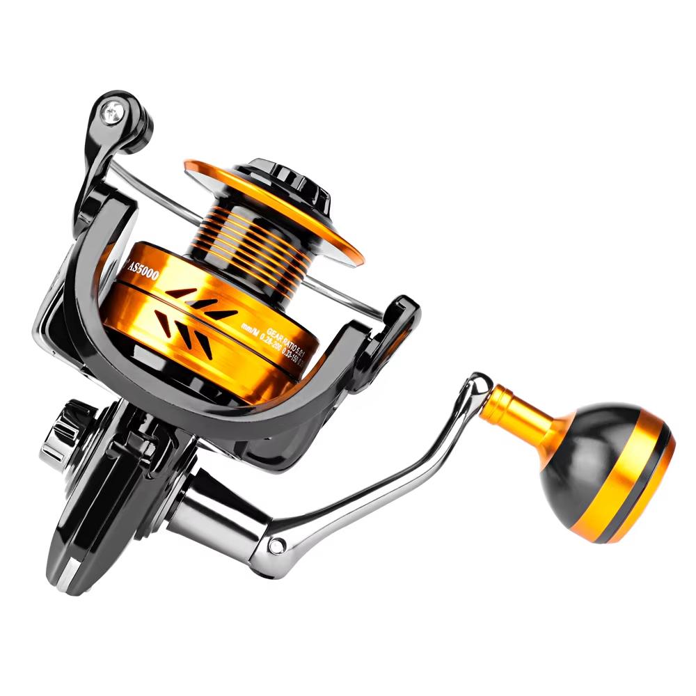 2024 New Spinning Fishing Reel 2000-7000 Max Drag 10kg Surfcasting Spinning Reel Saltwater Jigging Reels Coil Pesca Accesories