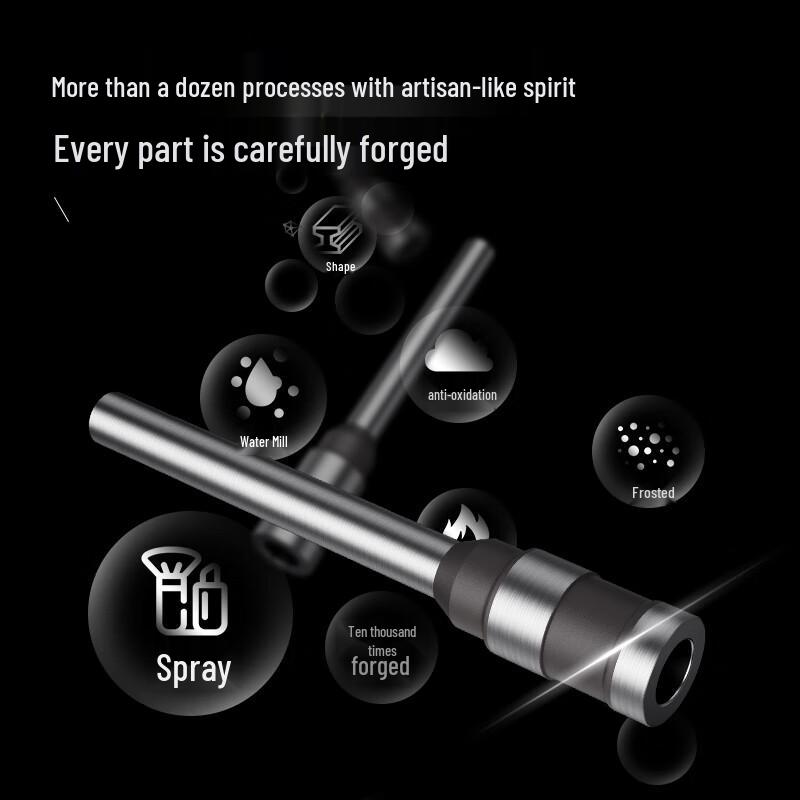 Deli Hollow Drill Bit for Binding Machine CN Plug (adapter Included)