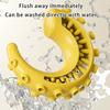 Slow Feeder Dog Toy Tentacle Chew Bone With Treat Dispenser Design Durable Rubber For Dental Health Stress Relief