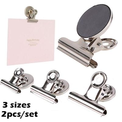 3 Größen Metall Runde Kühlschrank Magnetische Aufkleber Clip Kühlschrank Wand Klemme Halter Whiteboard Magnet Werkzeug