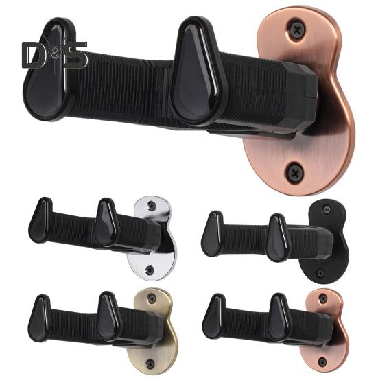Guitar Wall Mount Hanger Automatic Locking Metal Hook Guitar Accessories for Acoustic Electric Guitar Bass Banjo Mandolin