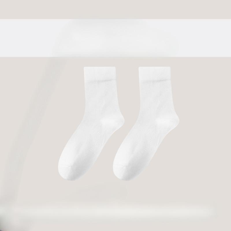 Female Summer Cotton Anti Bacterial Anti Odor Long Socks
