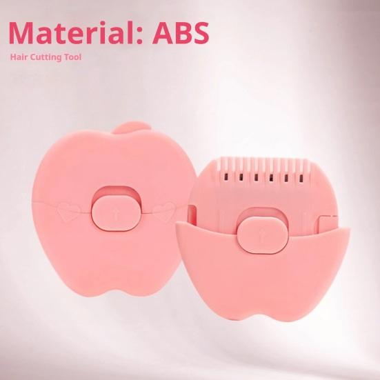 1/3Pcs Toddlers Hair Split End Trimmer Fruit Shape Boys Girls Mini Dual-sided Comb Rounded Edges Portable Gentle Hair Cutting Styling Tools