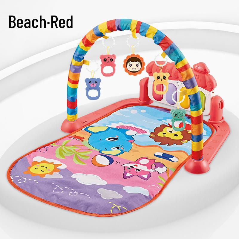 

Детский музыкальный фитнес-игровой коврик с педальным пианино: 0-3 года