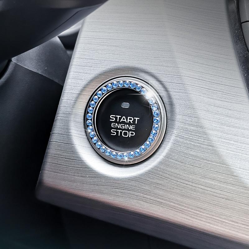Diamond Car Key One-Button Start Ring - VIP DAD Edition.