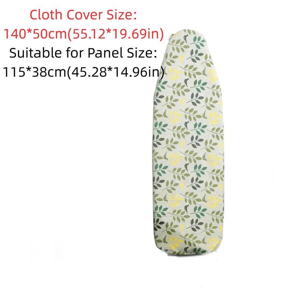 1pcs with Elastic Edge Ironing Board Cloth 140*50cm Ironing Board Cover Pad  For Ironing Table