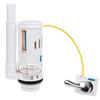 Split Toilet Drain Valve Toilet Cistern Flush Valve Overflow Lever Operated 1/2 Piece Bathroom WC Water Tank Fittings