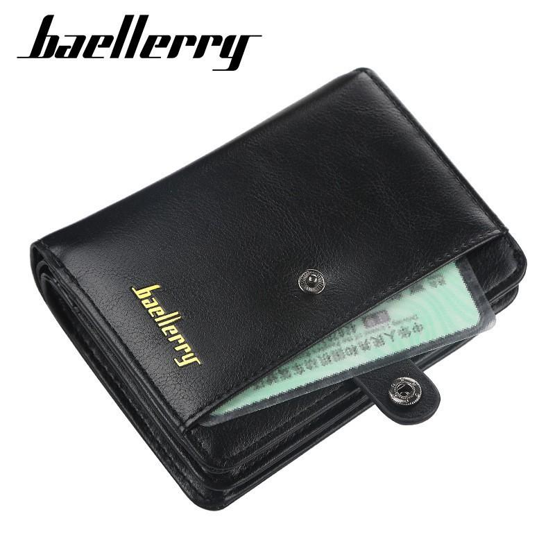 Wallet Men's Short European American Multi Card Zipper Coin Purse Youth Multifunctional Driver's License Bag