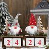 Ornament Christmas Elderly Pinecone Calendar Elderly Xmas Countdown Garnish