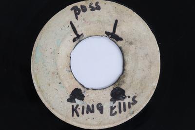 7-Zoll-Schallplatte DELROY (Krücken) JONES / EARL LIND - Musical Hop / More Ball NONE NOT ON LABEL 1971 Jamaica Reggae, Ska & Dub Used