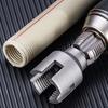 Pipe Thread Cutting Tool Electric Drill Compatible PVC Pipe Threader Kit 1/2IN 3/4IN Pipe Sizes Rethreading Tool