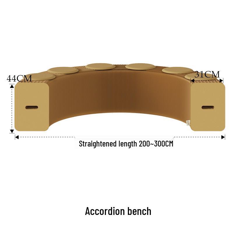 18-Paper Modular Folding Shoe Stool: Stackable, Versatile, Creative Entrance Bench.