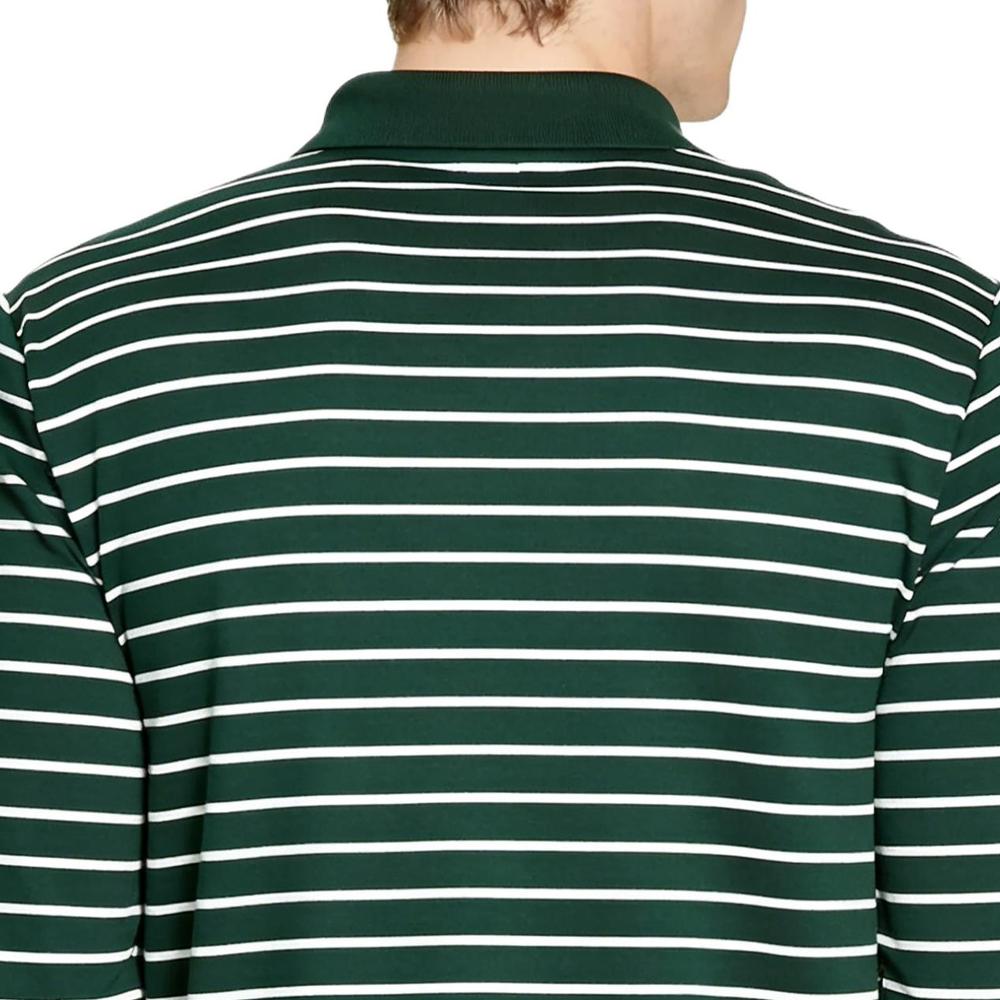 Polo Ralph Lauren Embroidered Pony Logo Striped Long Sleeve Polo Shirt Men Tops 710766438-006