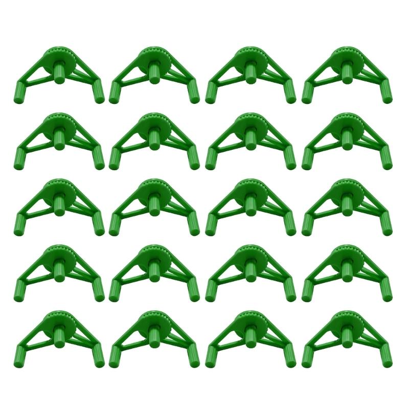 20/50Pcs 360 Degree Adjustable Plant Clips Plant Branch Benders Stem Training Clips for Low Stress Training Clips