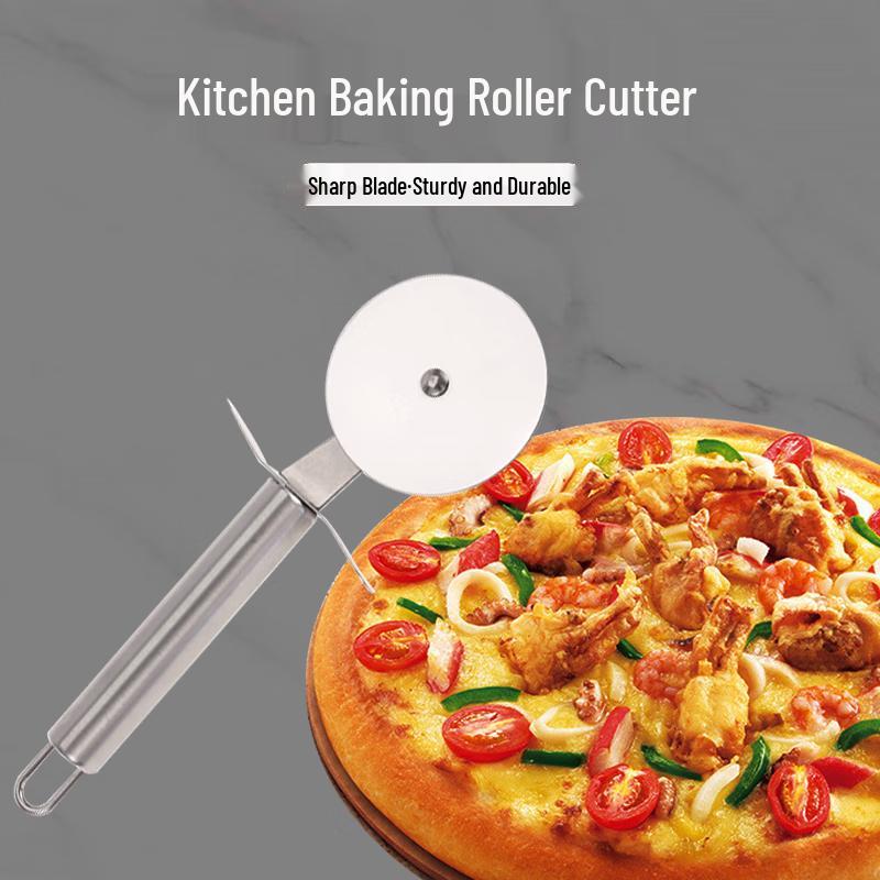 

Stainless Steel Pizza Cutter Wheel 20x7.5cm
