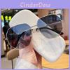 Square Frame Uv Protection Sunglasses For Men And Women With Trendy Style
