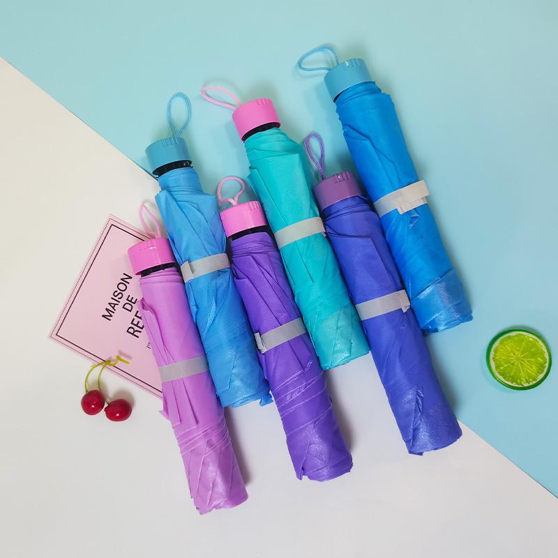 Portable Fully Automatic Double Folding Umbrella for Men & Women - Sun and Rain Protection, Reinforced Design