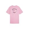 PUMA Future Graphic DOWNTOWN GRAPHIC TEE T Shirt Men's Pink 626097-30