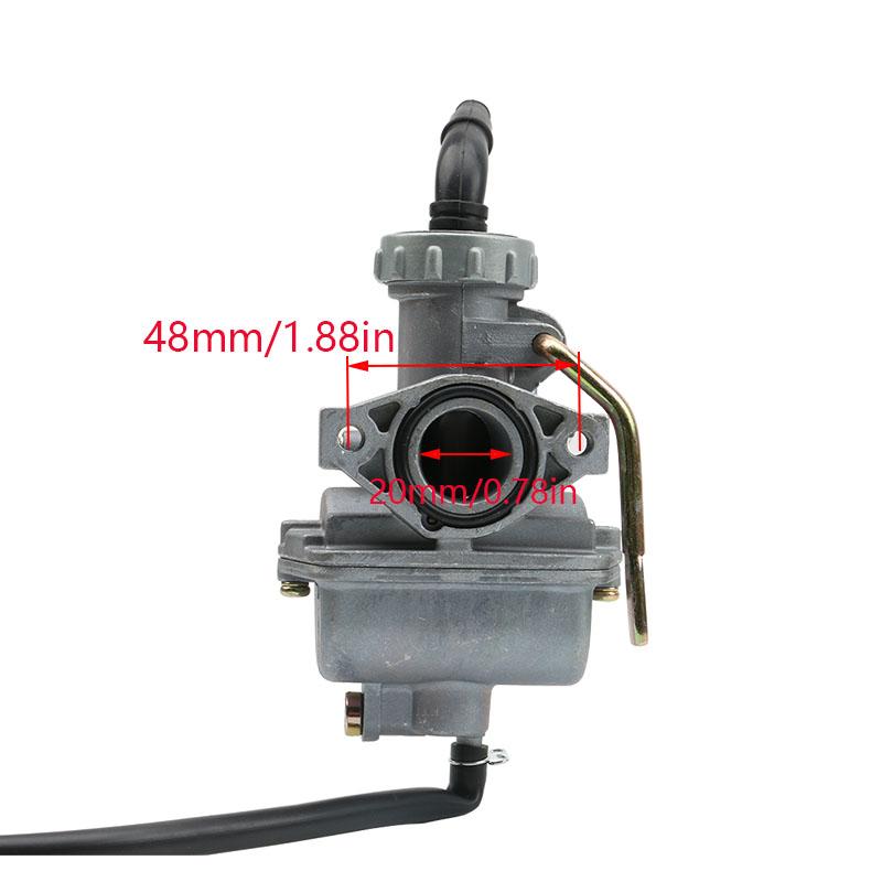 PZ20 Motorcycle Carburetor & Air filter Set For 50cc 70cc 90cc 110cc ATV Go-kart Motocross Pit Bike Universal