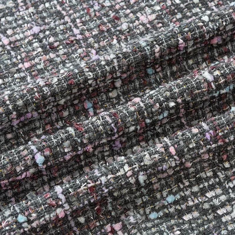 150cmx50cm Small Fragrance Woolen Cloth Fabric High-end Thick Woolen Tweed Vest Suit Coat Dress Skirt DIY Apparel Sewing Fabric