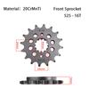 525 Chain 16/42/44/45 T 16T Front 42T/44T/45T Rear Sprocket For HONDA XRV750 Africa Twin RD04 1990-1992 XRV 750 RD07 1993-2003