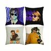 Actor DJO J-Joe K-Keery-y  Square Double-Sided printed Pillow Case Bedroom Bedside Pillow Sofa Cushion Cover