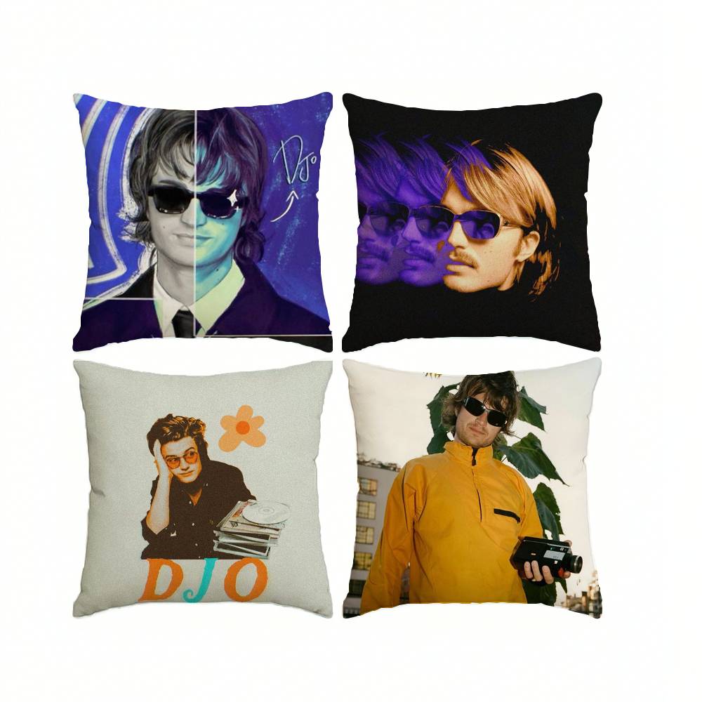 Actor DJO J-Joe K-Keery-y Square Double-Sided printed Pillow Case Bedroom Bedside Pillow Sofa Cushion Cover