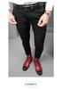 Men's Brogue Ankle Boots: Carved Cowhide High-Top, Pointed Toe, Autumn/Winter Fashion, Large Size.