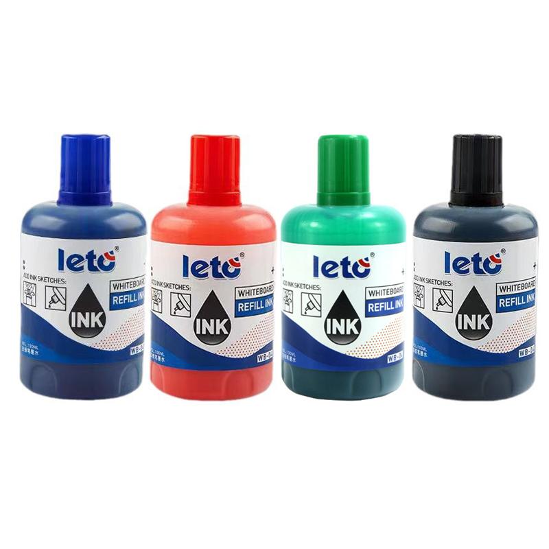 1 Box 100ml Whiteboard Marker Ink Refill Fluids Red Blue Black Green Colors Compatible with All Erasable Whiteboard Markers