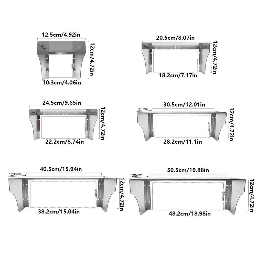 Wasserdichte Steckdosenabdeckung 12,5-50 cm Länge Außenschalterschutz Haushaltsgegenstände