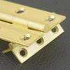 10 Pcs/Bag Brushed & Sealed Brass Hinges Jewelry Box Door Kitchen Cabinet Door Copper Hinges Small Box Exquisite Hinges