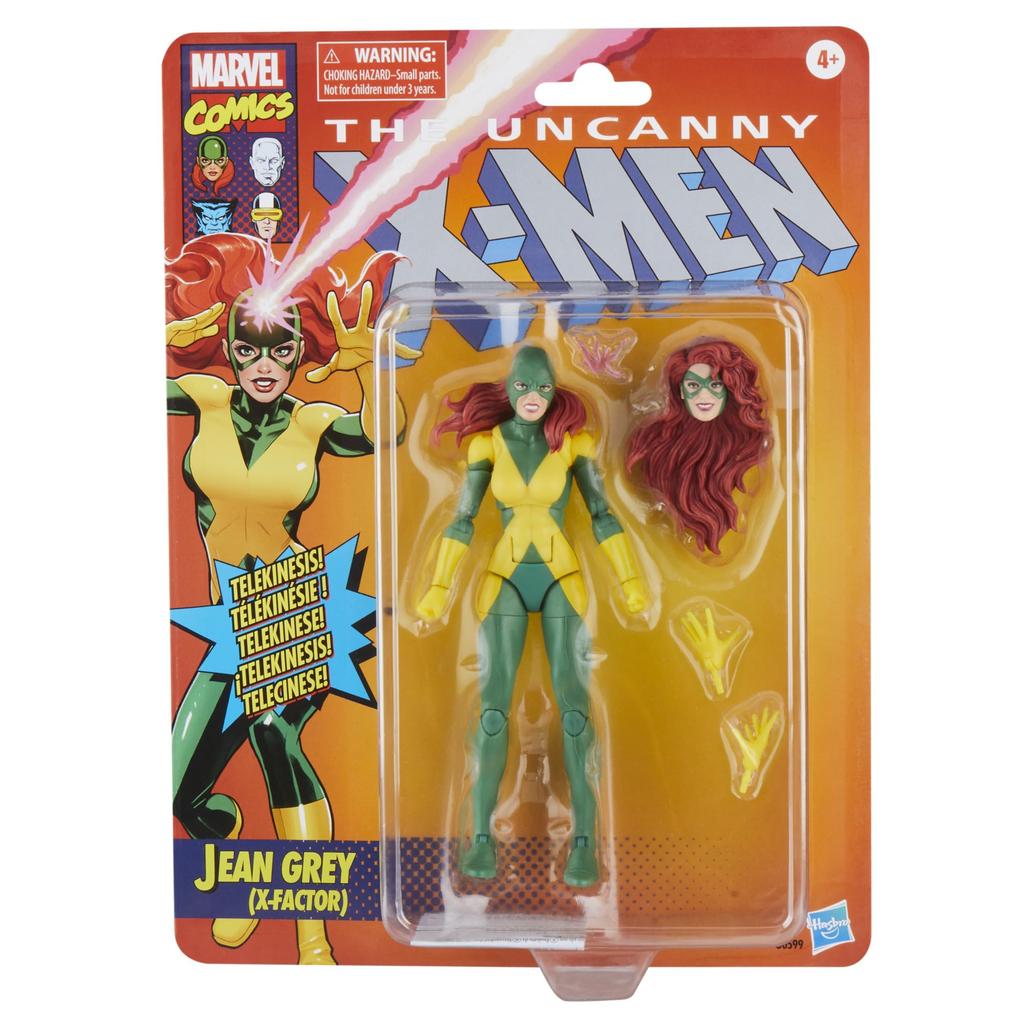 Marvel Legends Jean Grey Collectible Figure Series, (X-Factor), Comic, (6-inch)