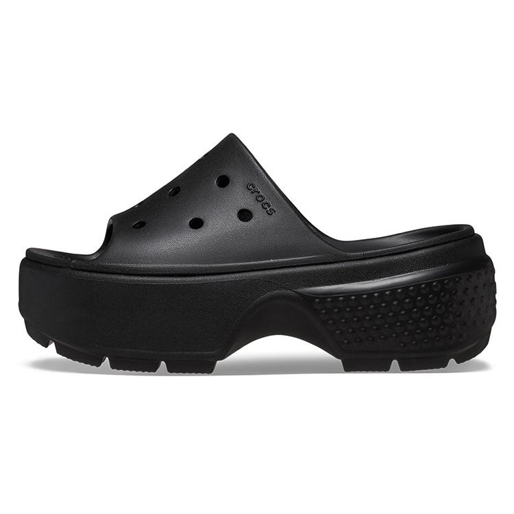 Crocs Stomp Slides Black Men s 209346-001 EU 39-40