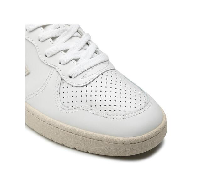 Men's Veja V-15 Leather Sneakers Vq0201270b White