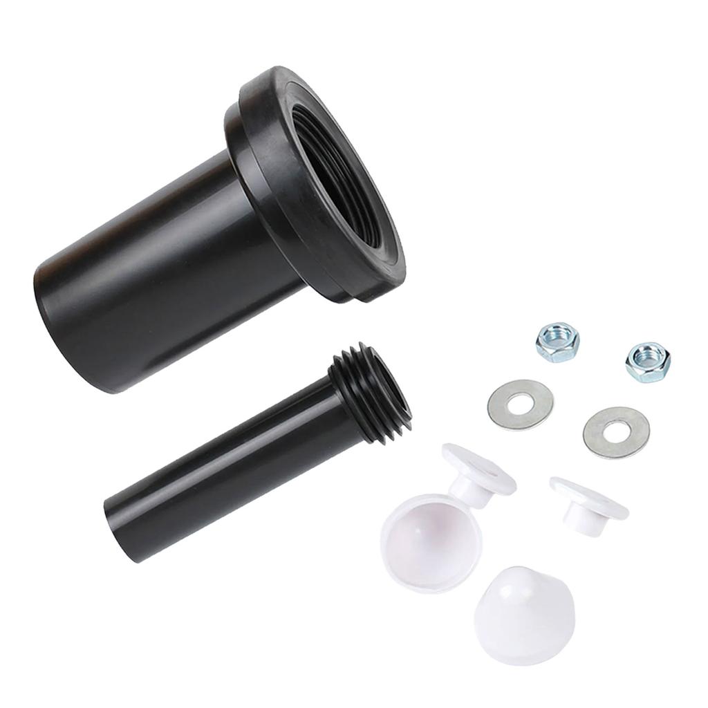 Wall Mounted Toilet Seal Rings Set Rubber Seal Gaskets Pressure Resistant Toilet Seal for Leak Prevention & Odor Control