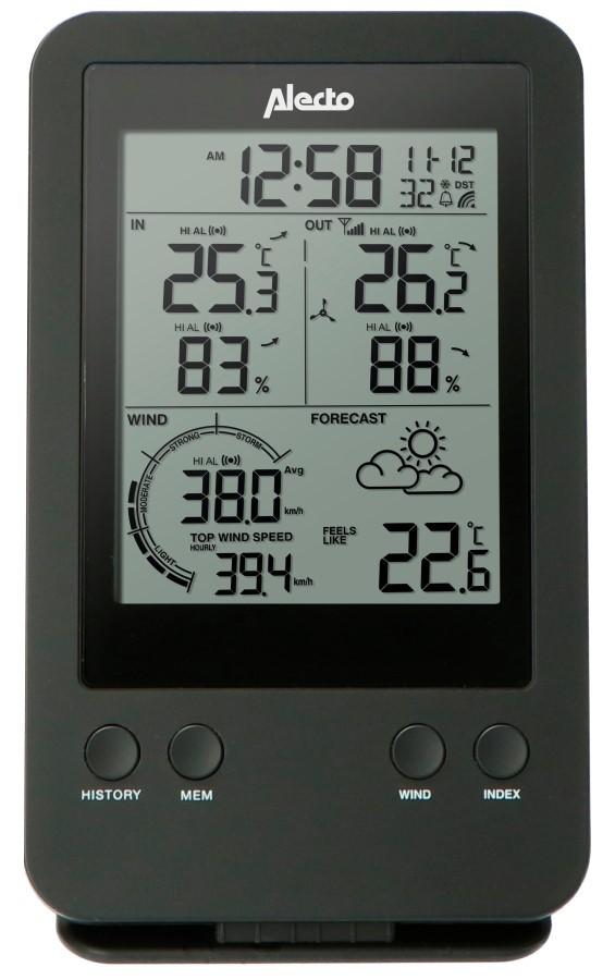 Profesionální meteorologická stanice Alecto WS-3400, Alecto