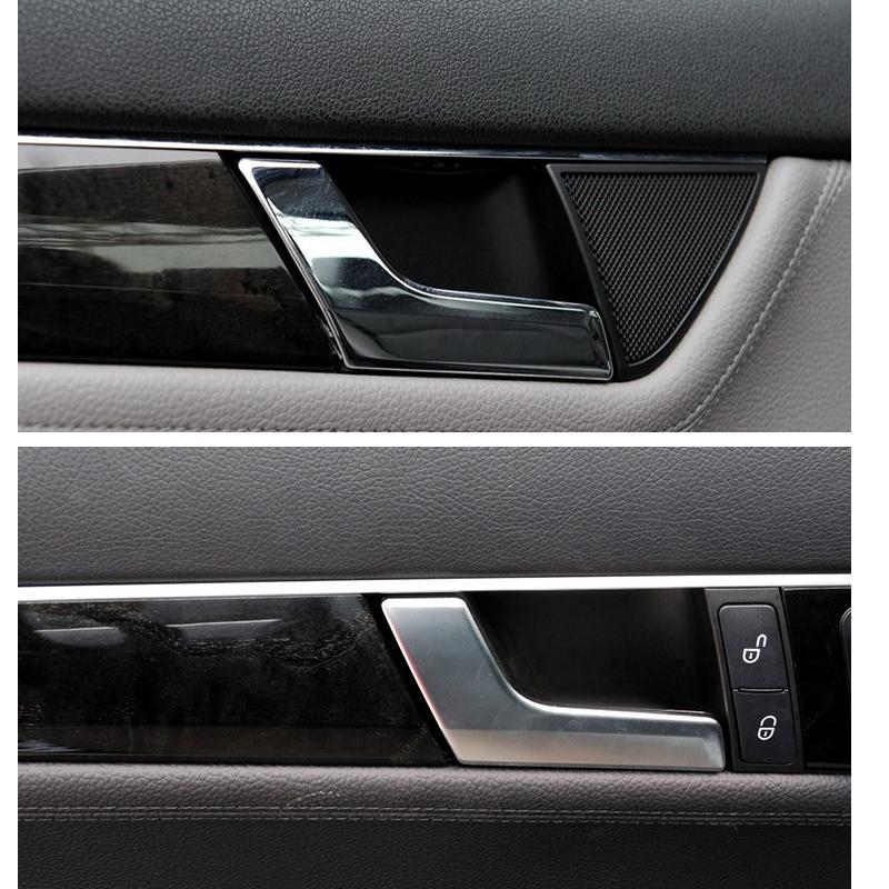For Mercedes-Benz W204 C-class Door Handle C200 GLK-class Door Plating Buckle Hand Open Door