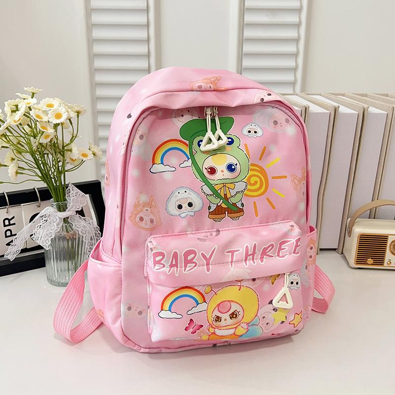 2025 New Baby Three-year-old Children's Schoolbag, Childlike Fun, Cute Large-capacity Kindergarten Backpack, Primary School Backpack, Backpack.