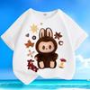 Cute Pure Cotton T-shirts for Children, Loose Short-sleeved Tops for Boys and Girls In Summer