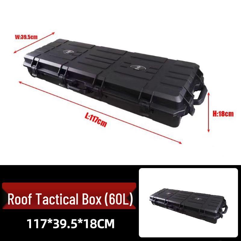 Shockproof Waterproof Roof Equipment Box for Off-Road Vehicles, Large Capacity