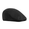 Unisex Retro Duckbill Cap - British Style, Solid Color, Ideal for Spring and Autumn, Perfect for Middle-Aged and Elderly.