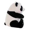 Panda Plush Toy With Pp Cotton Filling Soft Short Fur Stuffed Animal Gift For Kids
