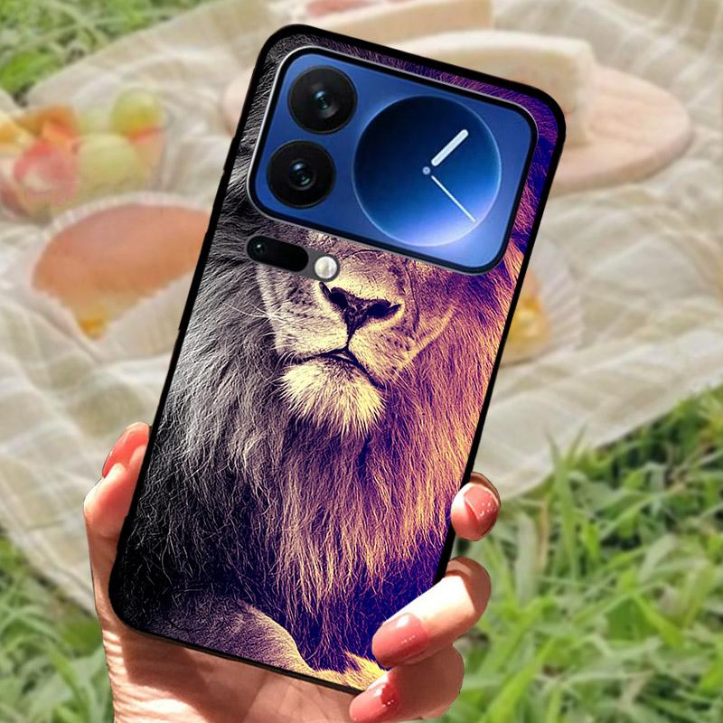 Case For Xiaomi 17 Pro Max Mi 17Pro 5G 25098PN5AC Cool Wolf Lion Soft TPU Silicone Phone Back Cover For Xiaomi17 Pro Max Fundas